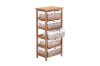 Picture of [FLOOR MODEL CLEARANCE] SIENA 5 Drawers Cabinet (Wicker Basket)