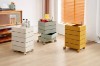Picture of [FLOOR MODEL CLEARANCE] GALEN Rotating 5 Tier Utility Drawer Wheel Trolley - Khaki