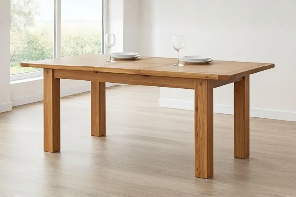 Picture of   [FLOOR MODEL CLEARANCE] WESTMINSTER  Solid Oak 150-200 Extension Dining Table