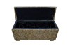 Picture of MARINA Handwoven Storage/Blanket Box with Gamelina Wood Frame and Kubu Weave (100x35x45cm)