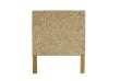 Picture of MICA Acacia Wood Freestanding Headboard with Round Wood Slice Panel in King Single Size (105×135cm)