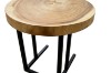 Picture of NATURA Mungur Wood Round Side Table