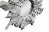 Picture of NANTU Teak Round Mirror/Wall Art (90cmx90cm)