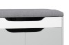 Picture of VENSO 2-Door Upholstered Shoe Bench