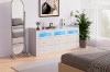 Picture of LUMEO 9-Drawer Dresser/Storage Cabinet with LED Lights