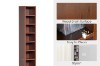 Picture of ROVELLE 175.5x21cm Slimline 12-Tier Display Shelf/CD Storage Shelf