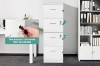 Picture of SILVARA 4-Drawer File Cabinet (White)