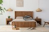 Picture of RILMOND Reclaimed Pine Wood Bed Frame in Queen/Super King Size
