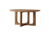 Picture of LUMBER Reclaimed Pine Wood Round Dining Table - D150