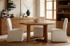 Picture of LUMBER Reclaimed Pine Wood Round Dining Table - D150