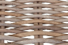 Picture of NEVADA 140 Full Grey Kubu Original Weave Seat Bench with Solid Acacia Wood Legs