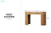 Picture of RILMOND 120 Reclaimed Pine Wood Desk/Console Table