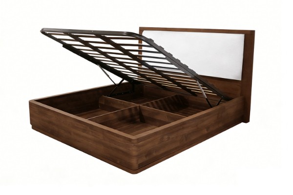 Picture of MERRINA Bed Frame with Gas Lift Storage - Super King Size