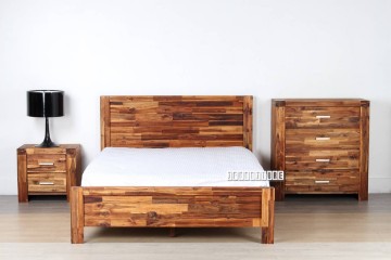Picture of [FLOOR MODEL CLEARANCE] PHILIPPE Queen Size Bed Frame 