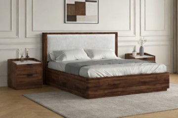 Picture of MERRINA 3PC Bedroom Combo Set with Gas Lift Storage in Queen Size/Super King Size