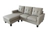 Picture of HAXTON Reversible Sectional Sofa (Light Grey)