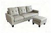 Picture of HAXTON Reversible Sectional Sofa (Light Grey)