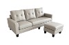 Picture of HAXTON Reversible Sectional Sofa (Khaki)