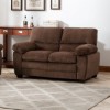 Picture of   [FLOOR MODEL CLEARANCE]MAXX Microsuede Fabric 1 Seater Sofa/Armchair (Brown)