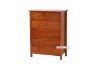 Picture of   [FLOOR MODEL CLEARANCE] METRO 6-Drawer Tallboy (Caramel)