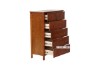 Picture of   [FLOOR MODEL CLEARANCE] METRO 6-Drawer Tallboy (Caramel)