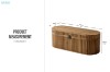 Picture of RILMOND 130 Reclaimed Pine Wood Storage/Blanket Box
