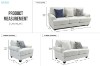 Picture of WESTBROOK Fabric Sofa Range - 3+2+1 Sofa Set
