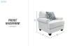 Picture of WESTBROOK Fabric Sofa Range - 1 Seater