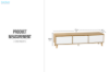 Picture of RENO 150 3-Drawer TV Entertainment Unit