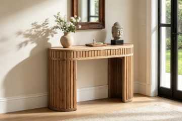 Picture of RILMOND 120 Reclaimed Pine Wood Desk/Console Table
