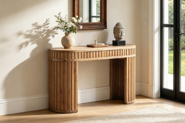Picture of RILMOND 120 Reclaimed Pine Wood Desk/Console Table