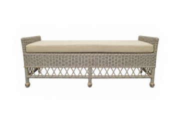 Picture of DAPHNIE 140 Original Wicker Weave Bench