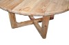 Picture of LUMBER D120/D150 Reclaimed Pine Wood Round Dining Table 