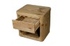 Picture of LUMBER 1-Drawer Reclaimed Pine Wood Bedside Table