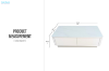 Picture of AVEN 130 4-Drawer Engineered Stone Top Coffee Table