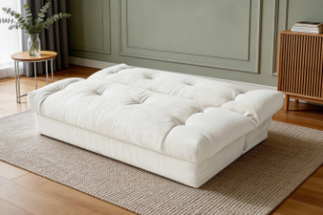 Picture of  [FLOOR MODEL CLEARANCE] KILIM Sofa Bed with Adjustable Backrest (Cream White)