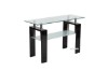 Picture of  [FLOOR MODEL CLEARANCE] HORIZON Glass Console Table (Black)