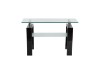 Picture of  [FLOOR MODEL CLEARANCE] HORIZON Glass Console Table (Black)