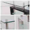 Picture of  [FLOOR MODEL CLEARANCE] HORIZON Glass Console Table (Black)