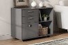 Picture of   [FLOOR MODEL CLEARANCE]  CRUZ Mobile File Cabinet with Password Lock & Wheels (Grey)