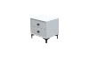 Picture of  [FLOOR MODEL CLEARANCE] HOVER 2-Drawer Bedside Table (White)