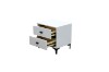 Picture of  [FLOOR MODEL CLEARANCE] HOVER 2-Drawer Bedside Table (White)