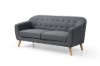 Picture of [FLOOR MODEL CLEARANCE] BRACKE 3 Seater Fabric Sofa (Grey)