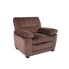 Picture of   [FLOOR MODEL CLEARANCE] MAXX Microsuede 2 Seater Fabric (Brown)