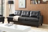 Picture of   [FLOOR MODEL CLEARANCE]KNOLLWOOD 3 Seater Sofa (Black)