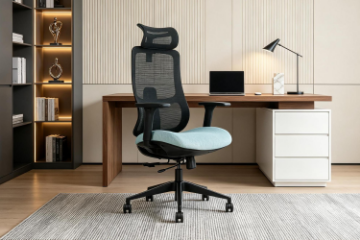 Picture of ALUX High Back Office Chair with Adjustable Headrest & Backrest, 3D Armrests and Seat Slider