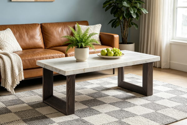 Picture of EDWYN Marble Top Coffee Table