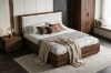 Picture of MERRINA Bed Frame with Gas Lift Storage in Queen Size/Super King Size 