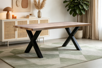 Picture of GALLOP 180 Dining Table (Live Edge)