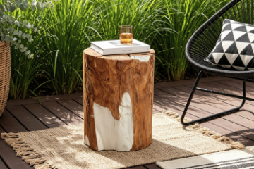 Picture of TAKARA Teak Root Cylindrical Stool